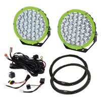 PKT 2 9" RND LED DRIVING LAMP KIT